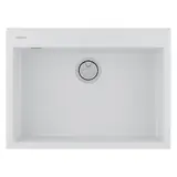 Кухонная мойка Paulmark Decoration 69 (690*500) Белый матовый WH