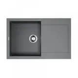 Кухонная мойка Omoikiri Sakaime 79-GR (4993553) Leningrad Grey