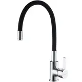 Смеситель Ledeme L4898-2 (Черный/Хром)