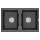 Кухонная мойка Paulmark Tandem 80/2 (810*500) Графит DG
