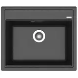 Кухонная мойка Florentina Липси 600 (600*510) Антрацит