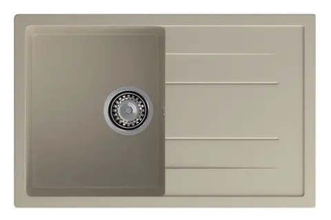 Кухонная мойка Granfest Quadro 780L (770*495) Топаз