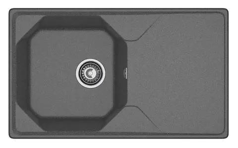 Кухонная мойка Granfest Unique 840L (840*500) Графит