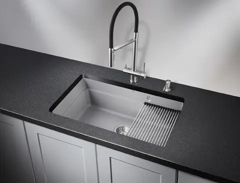 Кухонная мойка Granula KS-7303U (730*450) Алюминиум