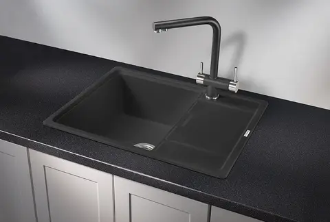 Кухонная мойка Granula GR-6503 (650*500) Турмалин