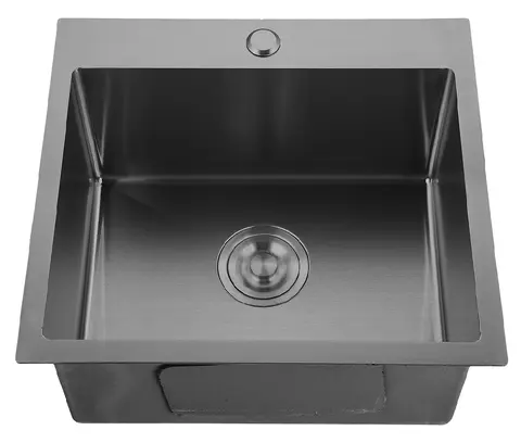 Кухонная мойка Granfest Metal 5045 (500*450) PVD Графит