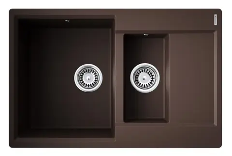 Кухонная мойка Omoikiri Daisen 78-2T-DC (4993534) Темный шоколад